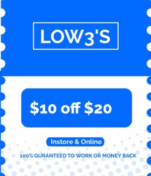 Lowes $10 off $20 coupon