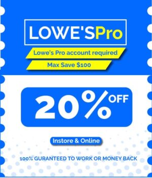 lowes pro 20% off coupon